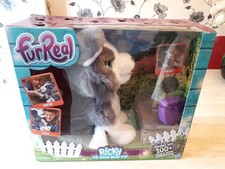 BOXED*FURREAL RICKY THE TRICK-LOVIN' HUSKY PUP PUPPY DOG INTERACTIVE PET TOY*VGC