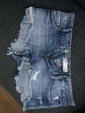 Zara Denim Shorts UK 6, XS
