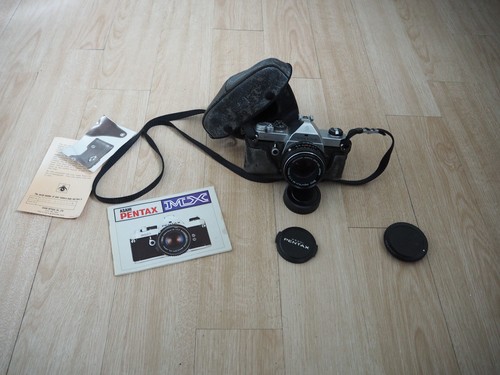 Pentax camera body and - mx,