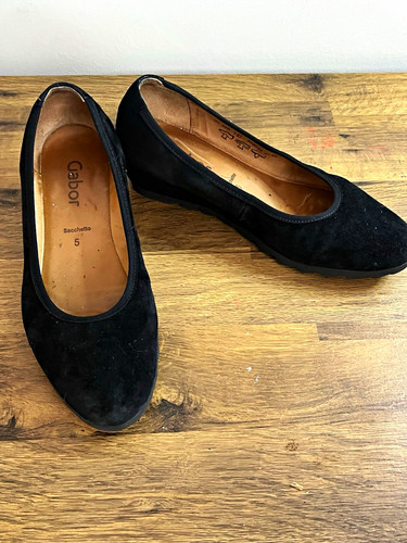 Gabor sacchetto black suede - gabor,
