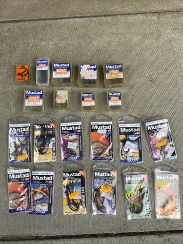 Joblot sea hooks - sea, mustad