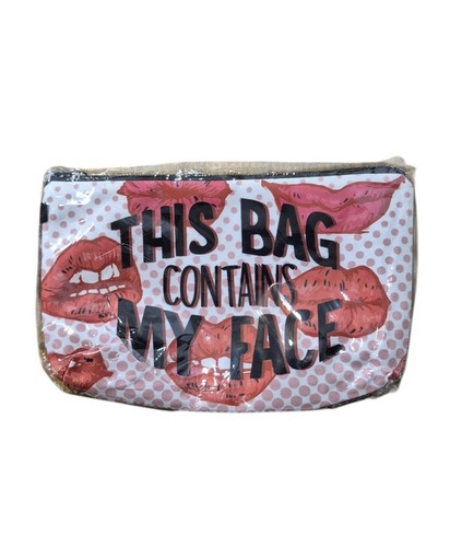 This bag contains face - "this, face"
