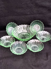 7 piece vintage Green BAGLEY
