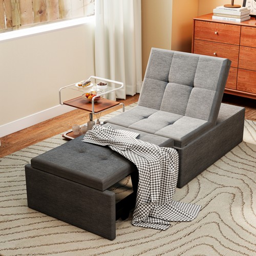Sofa bed convertible - 4-in-1, bed,