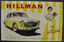 1956 Hillman Minx Brochure