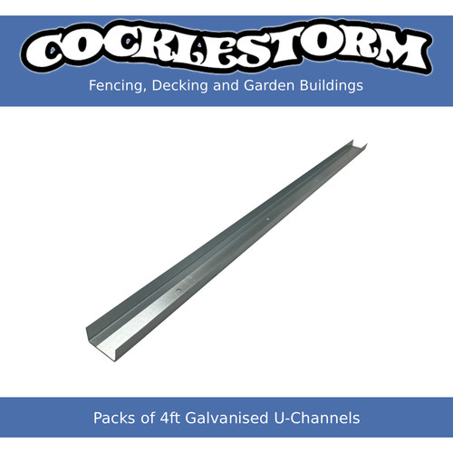 Packs 4ft galvanised steel - of,
