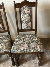 Old Charm Oak Oval Extending Table & 4 Chairs