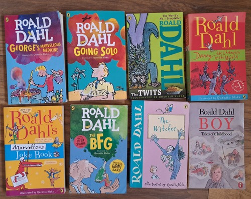 Roald dahl book - roald, x
