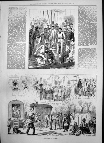 Antique print sketches putney - sketches,