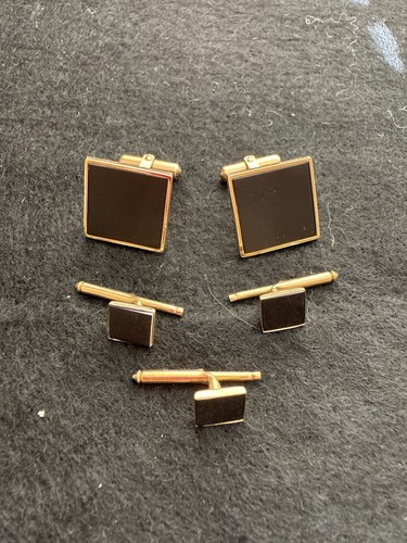 Formal vintage black gold - black, tone