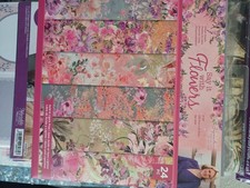 Flowers Vellum Sheets  24 PC