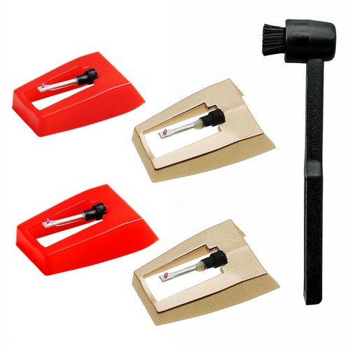 Record player needle kit 4pcs - needle, kit,
