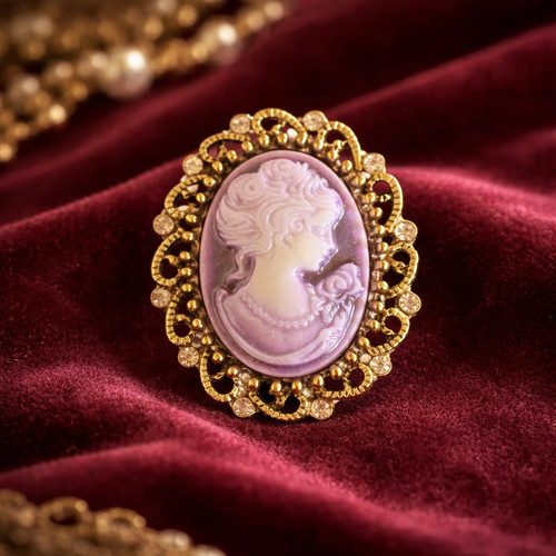 Rhinestone victorian lady - victorian,