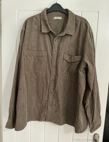 Brown beige men xl - beige, cord