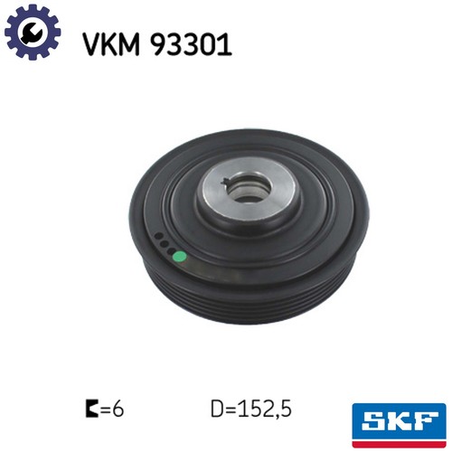 Belt pulley crankshaft - pulley,