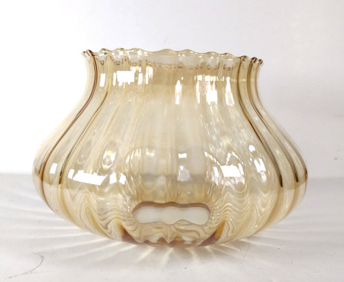 Vintage amber irredecent light - vintage,