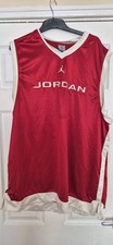 Jordan Men's Basketball T-Shirt Red/Black, UK, 3XL