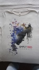 Simply Red Tour T Shirt and