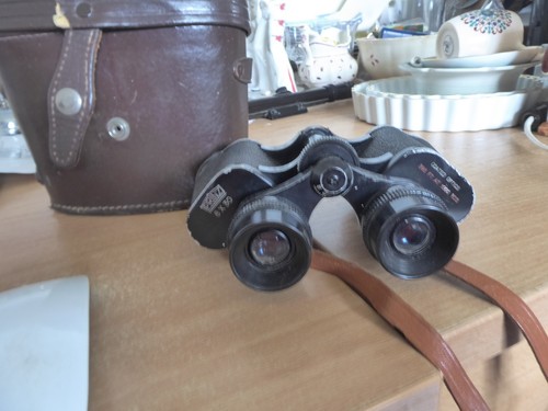 Vintage prinz binoculars x - vintage,