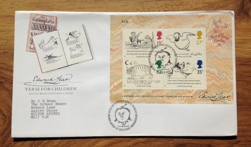 1989 edward lear verse - lear,