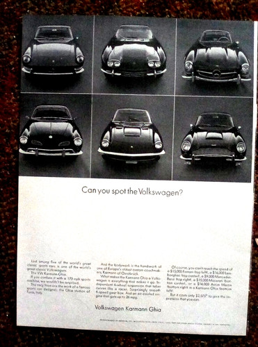 1971 volkswagen karmann ghia - 1971,