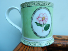 SCARCE RHS QUEENS MUG APPLEBEE COLLECTION DOG ROSE 8CM HALF PINT DECORATIVE