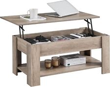 Yaheetech Lift Up Wooden Lifting Coffee Tea Table with Hidden Storage RRP 199