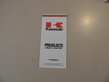 1987 Price List Brochure
