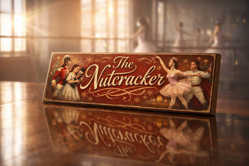 The nutcracker ballet sign - the,