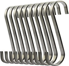 S Shaped Hanging Hooks - 10