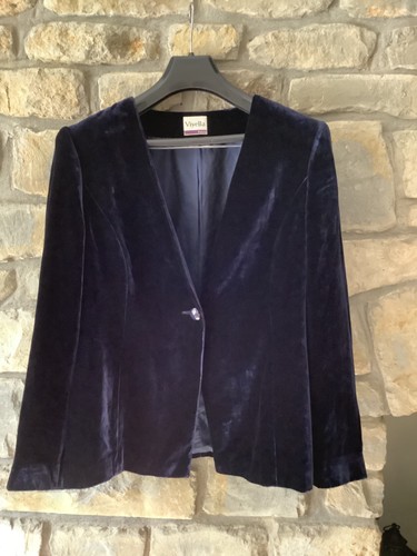 Vintage viyella velvet jacket - viyella,