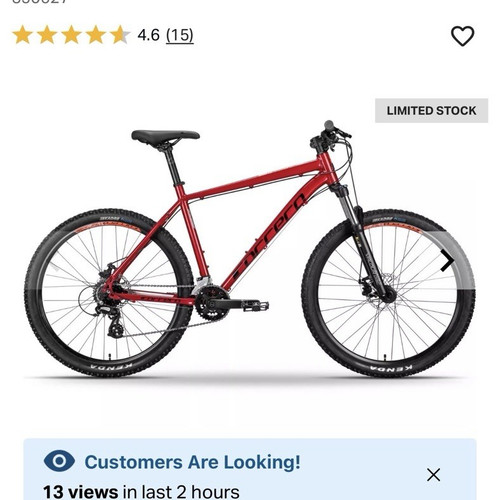 Carrera valour mountain bike - mountain,