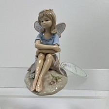 Annie Rowe Summertime Fairy Porcelain Figurine The Leonardo Collection 5"