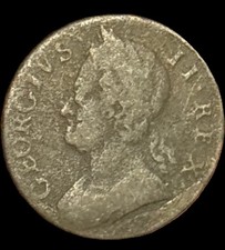 King George II Half Penny