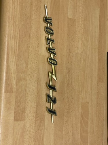 Rare genuine metal volvo 121 - genuine,