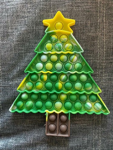 Christmas tree fidget bubble - fidget,