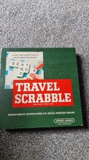 Vintage Travel Scrabble Board