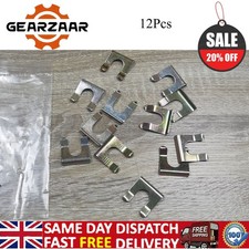 12x Vehicle Car Brake Hose Pipe Clips For VW Polo Passat CC Audi Seat Skoda