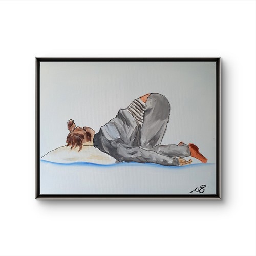 Original acrylic painting - original,