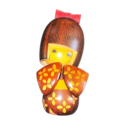 Vintage rare japanese wooden - vintage,