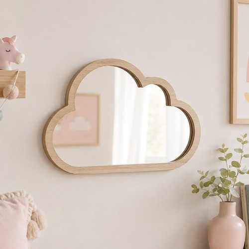 Baby nursery wooden cloud - nursery,