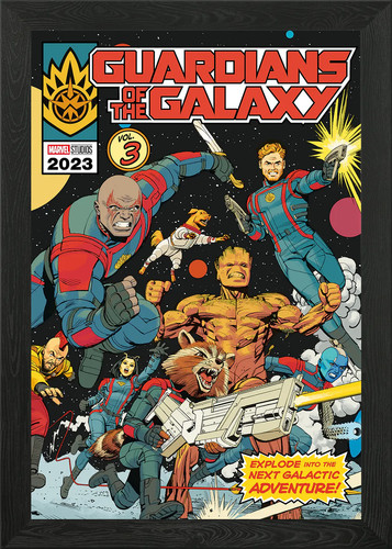 Comic framed wall art - comic, poster