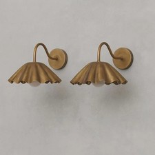 Handmade art deco brass - deco, wall