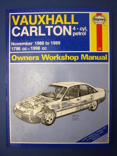 Haynes owners workshop - owners, manual