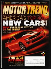 APRIL 2009 MOTOR TREND