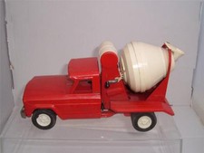 TONKA TOYS CEMENT MIXER RED IN