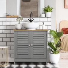 Grey Under Sink Pedestal