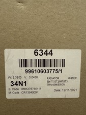 RADIATOR WATER TRANSMISSION