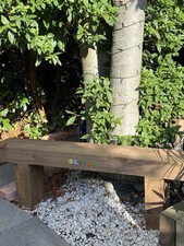 3-Seater Garden Sleeper Bench