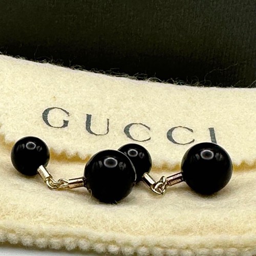 Gucci sv925 black ball - black,